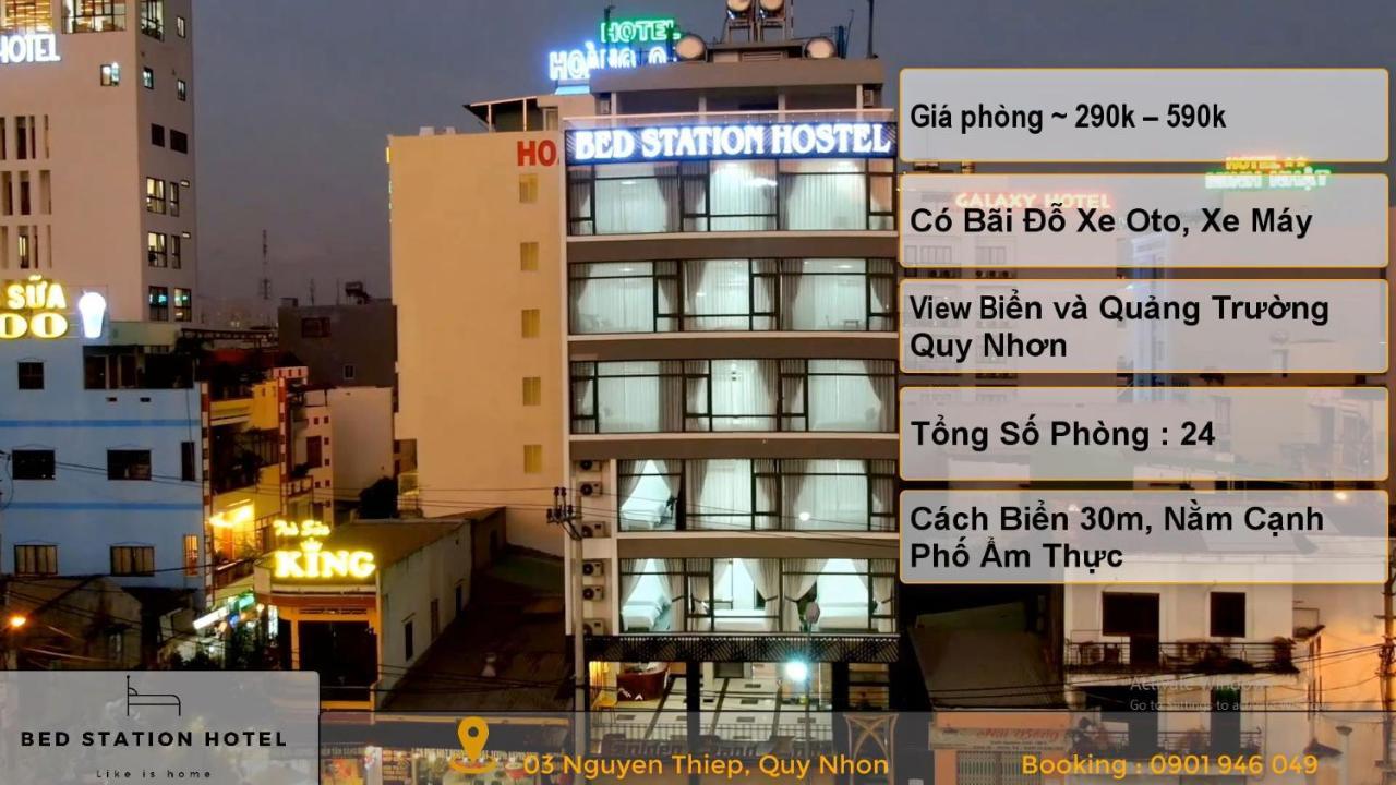 Bed Station Hostel Quy Nhon Exteriör bild